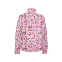 Load image into Gallery viewer, Strawberry Floral Women&#39;s Stand Collar Padded Jacket
