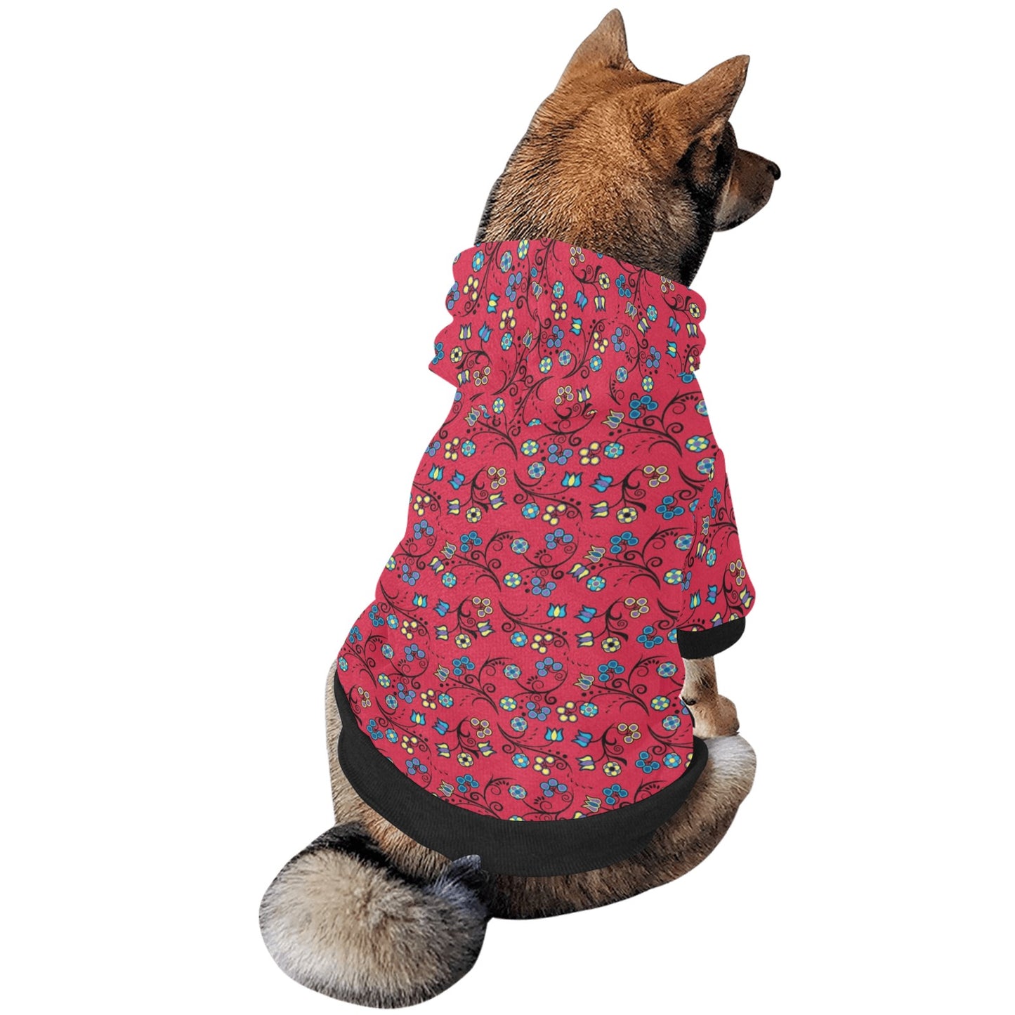 Blue Trio Cardinal Pet Dog Hoodie