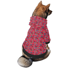 Load image into Gallery viewer, Blue Trio Cardinal Pet Dog Hoodie
