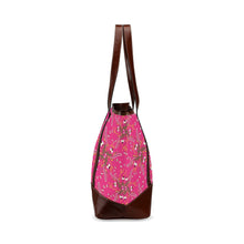 Load image into Gallery viewer, Willow Bee Bubblegum Tote Handbag
