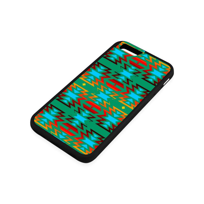 Big Pattern Fire Colors and Sky Deep Lake iPhone 6/6s Case iPhone 6/6s Rubber Case e-joyer 