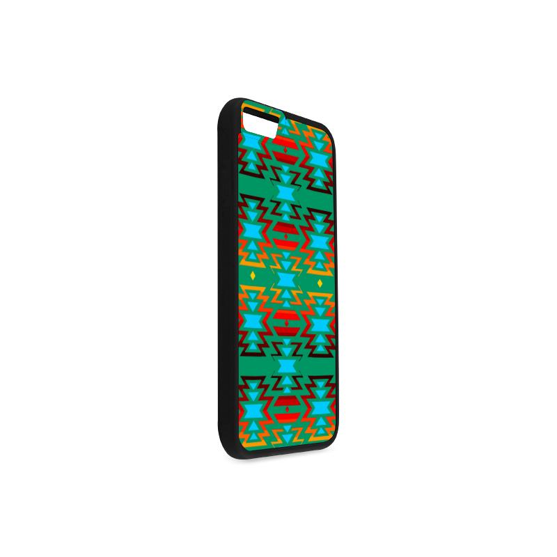 Big Pattern Fire Colors and Sky Deep Lake iPhone 6/6s Case iPhone 6/6s Rubber Case e-joyer 