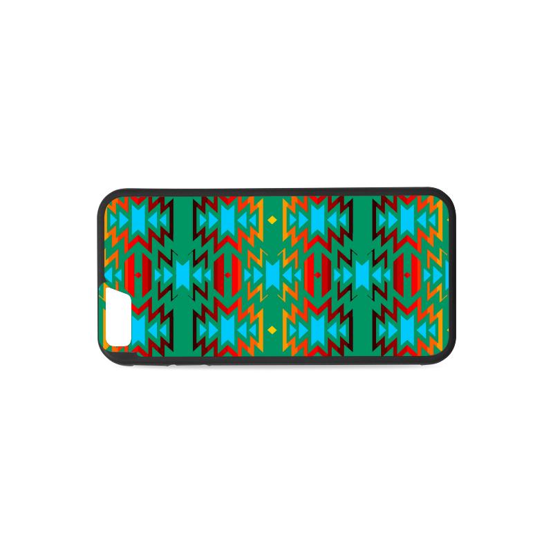 Big Pattern Fire Colors and Sky Deep Lake iPhone 6/6s Case iPhone 6/6s Rubber Case e-joyer 