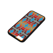 Load image into Gallery viewer, Big Pattern Fire Colors and Sky Gray iPhone 6/6s Case iPhone 6/6s Rubber Case e-joyer 
