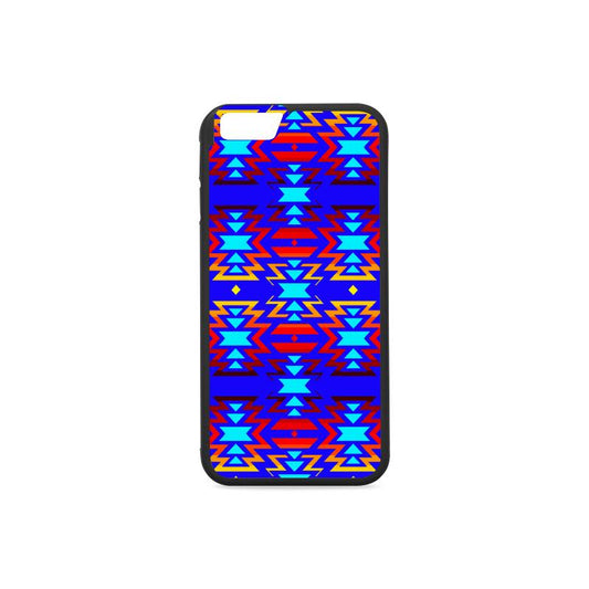 Big Pattern Fire Colors and Sky iPhone 6/6s Case iPhone 6/6s Rubber Case e-joyer 