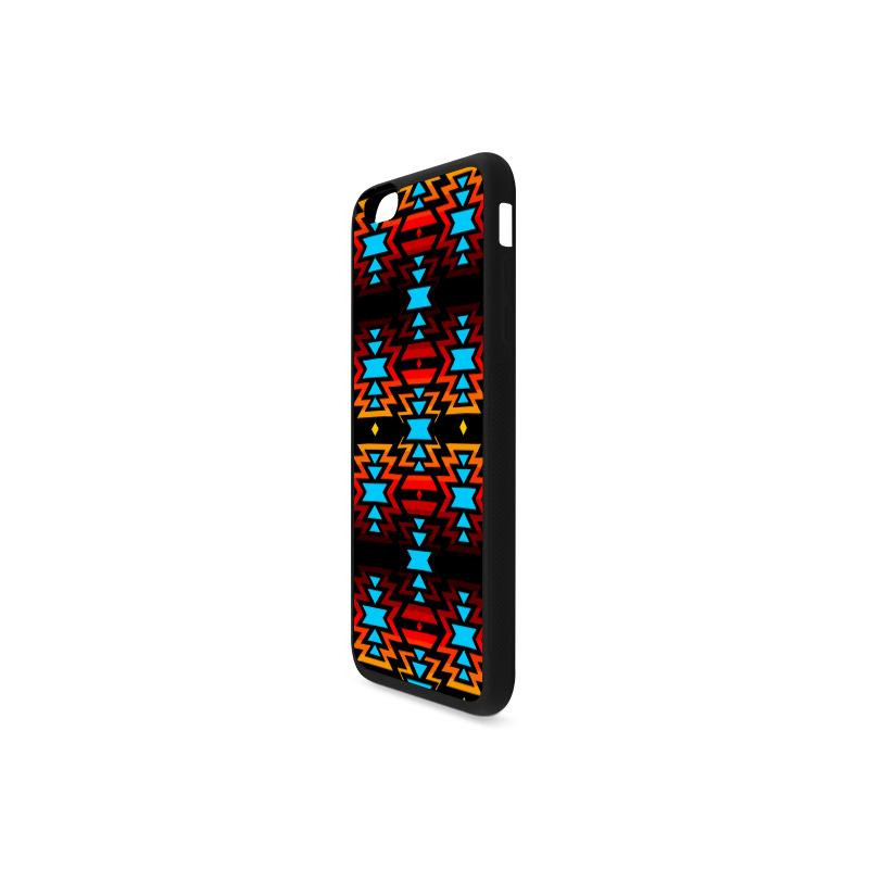 Big Pattern Fire Colors and Sky iPhone 6/6s Plus Case iPhone 6/6s Plus Rubber Case e-joyer 