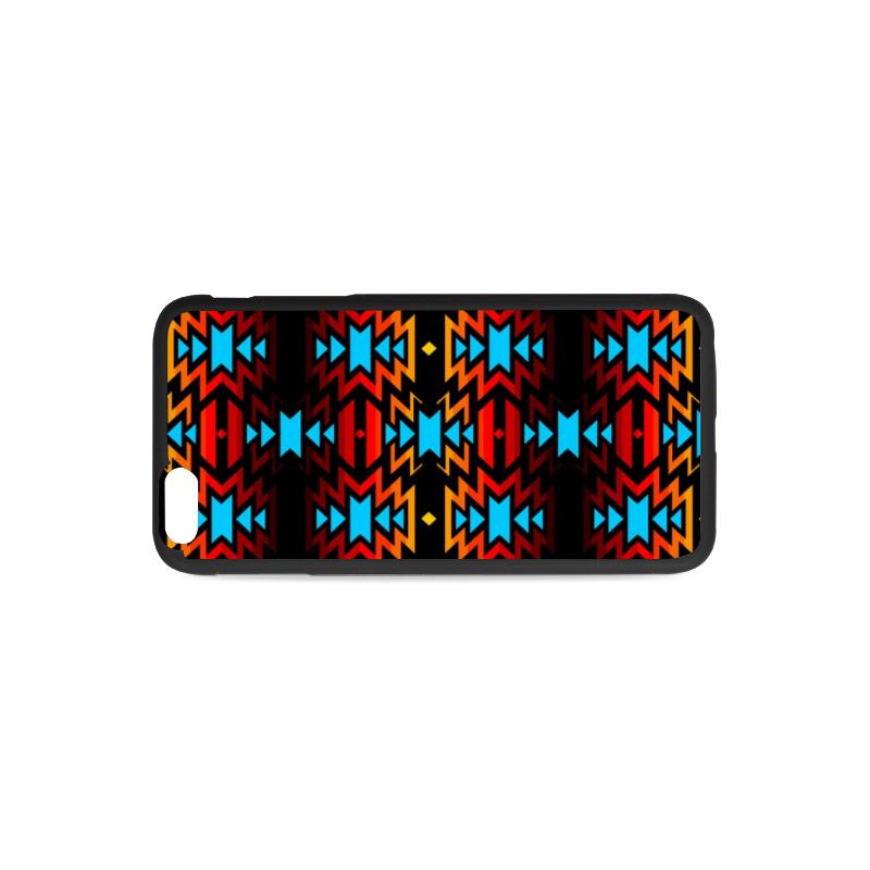 Big Pattern Fire Colors and Sky iPhone 6/6s Plus Case iPhone 6/6s Plus Rubber Case e-joyer 