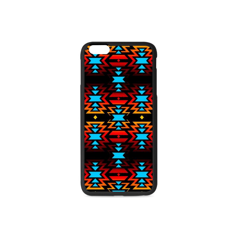 Big Pattern Fire Colors and Sky iPhone 6/6s Plus Case iPhone 6/6s Plus Rubber Case e-joyer 