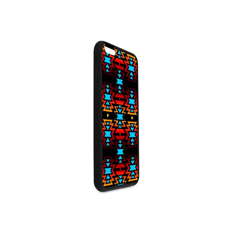 Big Pattern Fire Colors and Sky iPhone 6/6s Plus Case iPhone 6/6s Plus Rubber Case e-joyer 