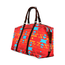 Load image into Gallery viewer, Big Pattern Fire Colors and Sky Sierra Classic Travel Bag (Model 1643) Remake Classic Travel Bags (1643) e-joyer 
