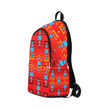 Load image into Gallery viewer, Big Pattern Fire Colors and Sky Sierra Fabric Backpack for Adult (Model 1659) Casual Backpack for Adult (1659) e-joyer 
