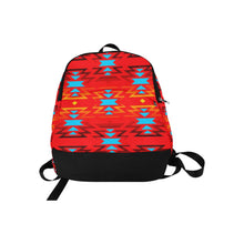 Load image into Gallery viewer, Big Pattern Fire Colors and Sky Sierra Fabric Backpack for Adult (Model 1659) Casual Backpack for Adult (1659) e-joyer 
