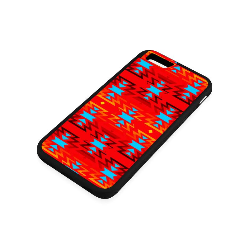 Big Pattern Fire Colors and Sky Sierra iPhone 6/6s Case iPhone 6/6s Rubber Case e-joyer 