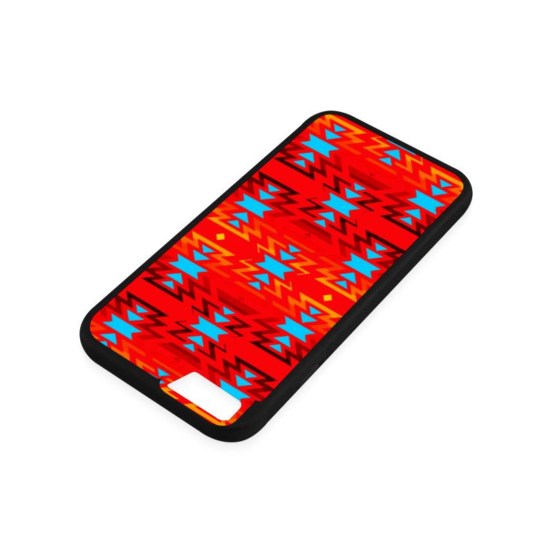 Big Pattern Fire Colors and Sky Sierra iPhone 6/6s Case iPhone 6/6s Rubber Case e-joyer 