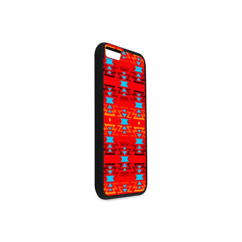 Big Pattern Fire Colors and Sky Sierra iPhone 6/6s Case iPhone 6/6s Rubber Case e-joyer 