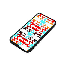 Load image into Gallery viewer, Big Pattern Fire Colors and Sky white final iPhone 6/6s Case iPhone 6/6s Rubber Case e-joyer 
