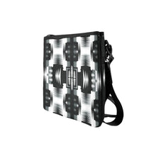 Load image into Gallery viewer, Black and White Sage 2 Slim Clutch Bag (Model 1668) Slim Clutch Bags (1668) e-joyer 
