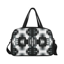 Load image into Gallery viewer, Black and White Sage 2 Weekend Travel Bag (Model 1671) Weekend Travel Bag (1671) e-joyer 
