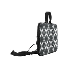 Load image into Gallery viewer, Black and White Sage Laptop Handbags 17&quot; Laptop Handbags 17&quot; e-joyer 
