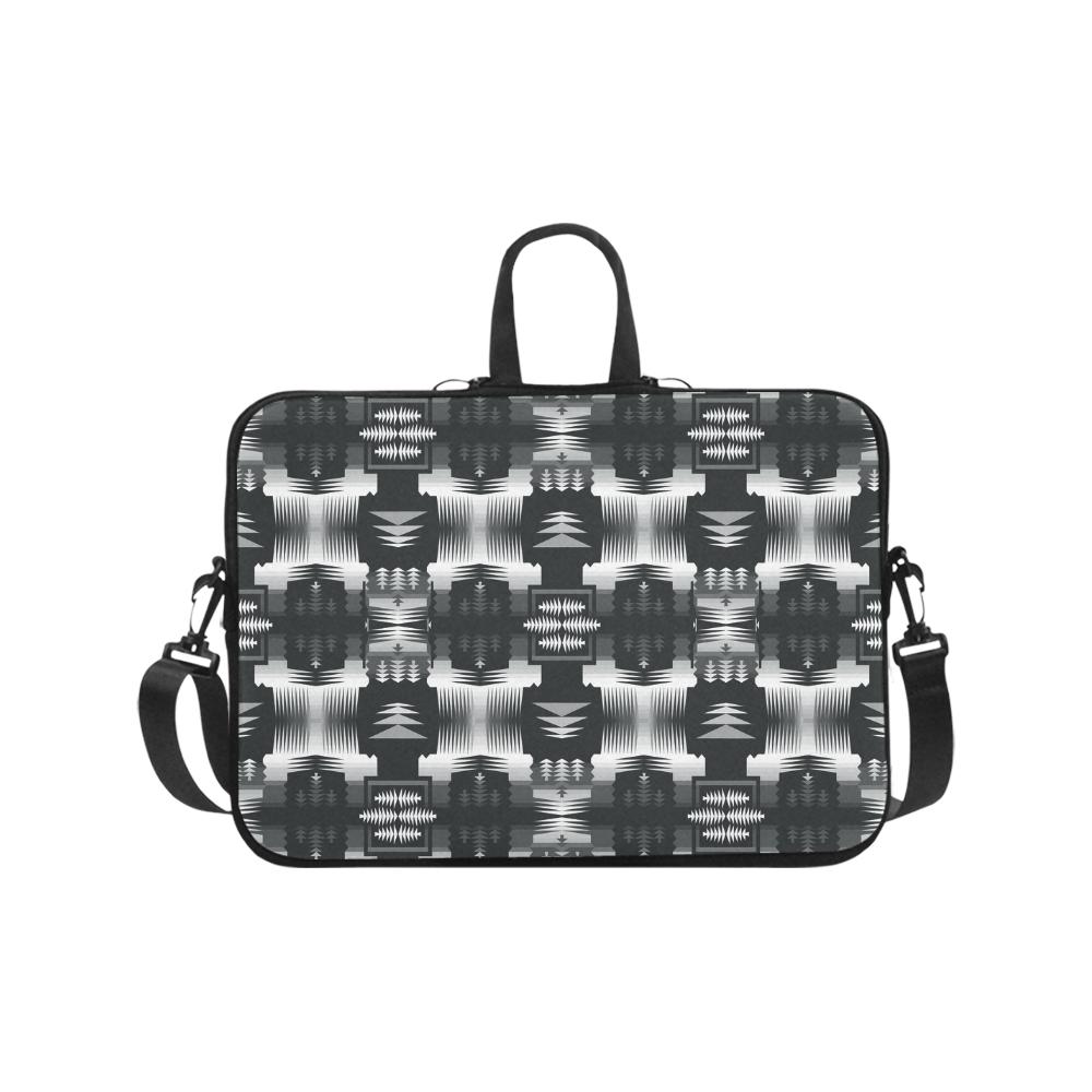 Black and White Sage Laptop Handbags 17