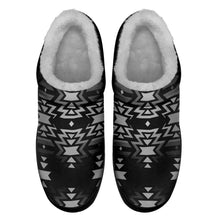 Load image into Gallery viewer, Black Fire and White Ikinnii Indoor Slipper 49 Dzine 
