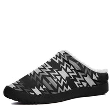 Load image into Gallery viewer, Black Fire and White Ikinnii Indoor Slipper 49 Dzine 
