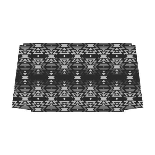 Black Fire Black and Gray Classic Travel Bag (Model 1643) Remake Classic Travel Bags (1643) e-joyer 