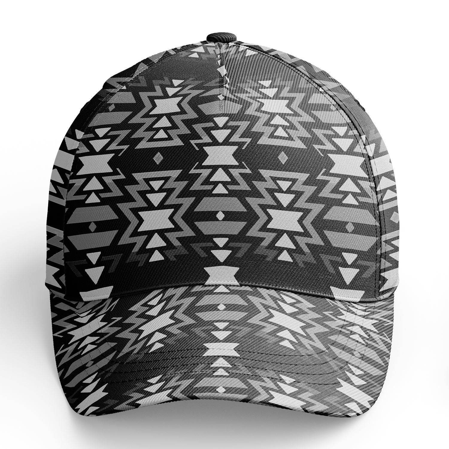 Black Fire Black and Gray Snapback Hat hat Herman 