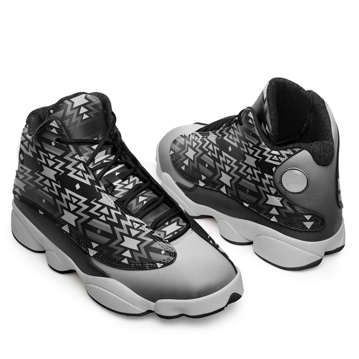 Black Fire Black and White Athletic Shoes Herman 