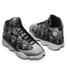 Load image into Gallery viewer, Black Fire Black and White Athletic Shoes Herman 
