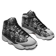 Load image into Gallery viewer, Black Fire Black and White Athletic Shoes Herman 
