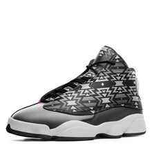 Load image into Gallery viewer, Black Fire Black and White Athletic Shoes Herman 
