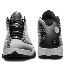 Load image into Gallery viewer, Black Fire Black and White Athletic Shoes Herman 
