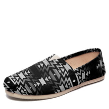 Load image into Gallery viewer, Black Fire Black and White Casual Unisex Slip On Shoe Herman 
