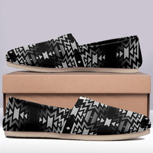 Load image into Gallery viewer, Black Fire Black and White Casual Unisex Slip On Shoe Herman 
