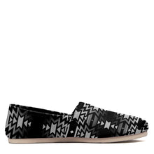 Load image into Gallery viewer, Black Fire Black and White Casual Unisex Slip On Shoe Herman 
