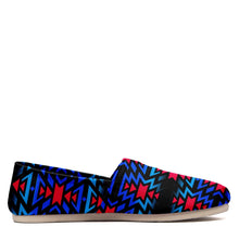 Load image into Gallery viewer, Black Fire Dragonfly Casual Unisex Slip On Shoe Herman 
