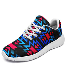 Load image into Gallery viewer, Black Fire Dragonfly Ikkaayi Sport Sneakers 49 Dzine US Women 4.5 / US Youth 3.5 / EUR 35 White Sole 
