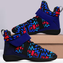 Load image into Gallery viewer, Black Fire Dragonfly Ipottaa Basketball / Sport High Top Shoes 49 Dzine 
