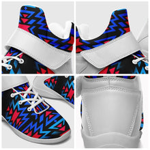 Load image into Gallery viewer, Black Fire Dragonfly Ipottaa Basketball / Sport High Top Shoes - White Sole 49 Dzine 
