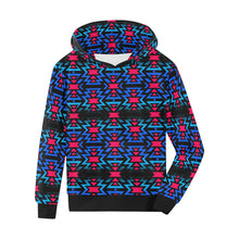 Load image into Gallery viewer, Black Fire Dragonfly Kids&#39; All Over Print Hoodie (Model H38) Kids&#39; AOP Hoodie (H38) e-joyer 
