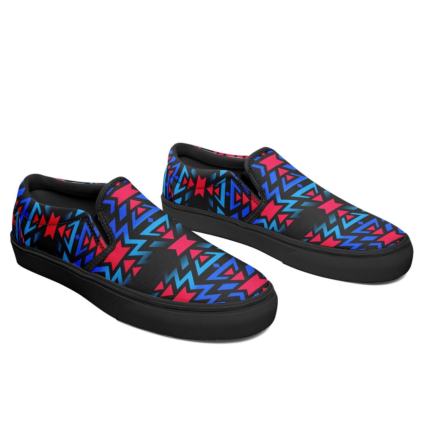 Black Fire Dragonfly Otoyimm Canvas Slip On Shoes 49 Dzine 