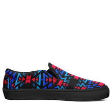 Load image into Gallery viewer, Black Fire Dragonfly Otoyimm Canvas Slip On Shoes 49 Dzine 
