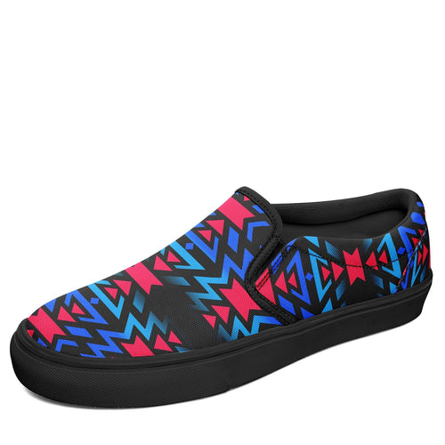 Black Fire Dragonfly Otoyimm Canvas Slip On Shoes 49 Dzine 