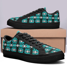 Load image into Gallery viewer, Black Fire Firefly Aapisi Low Top Canvas Shoes Black Sole 49 Dzine 
