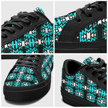 Load image into Gallery viewer, Black Fire Firefly Aapisi Low Top Canvas Shoes Black Sole 49 Dzine 
