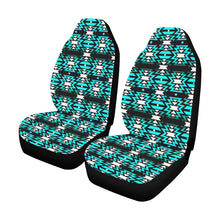 Load image into Gallery viewer, Black Fire Firefly Car Seat Covers (Set of 2) Car Seat Covers e-joyer 
