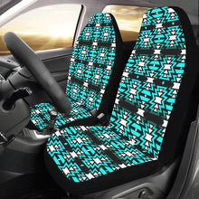 Load image into Gallery viewer, Black Fire Firefly Car Seat Covers (Set of 2) Car Seat Covers e-joyer 
