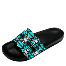 Load image into Gallery viewer, Black Fire Firefly Slide Sandals 49 Dzine 
