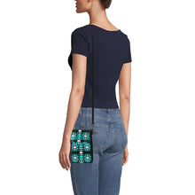 Load image into Gallery viewer, Black Fire Firefly Small Cell Phone Purse (Model 1711) Small Cell Phone Purse (1711) e-joyer 
